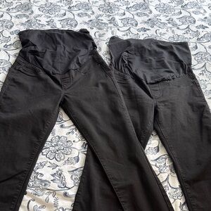 Signature by Levi Strauss Black Maternity Skinny Pants